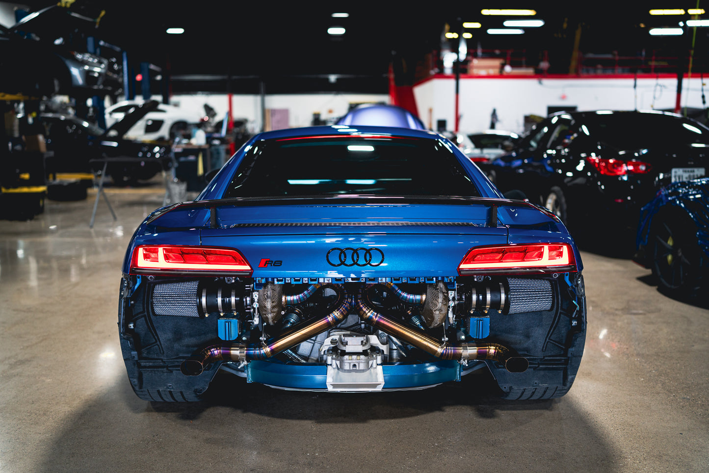 AMS Performance Audi R8 ALPHA Twin Turbo Kit