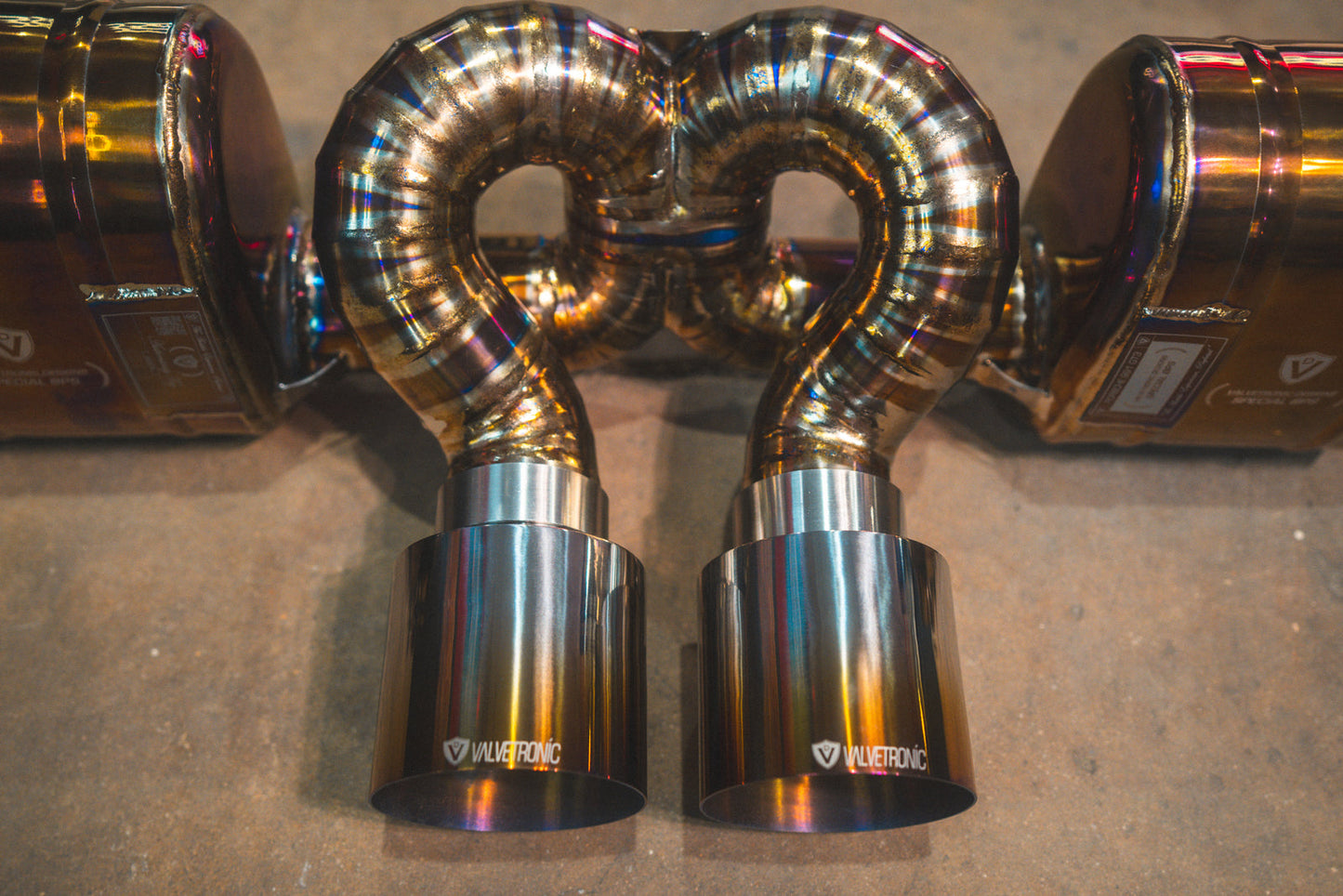 Valvetronic Titanium Valved Sport Exhaust System (991 Porsche GT3/RS)