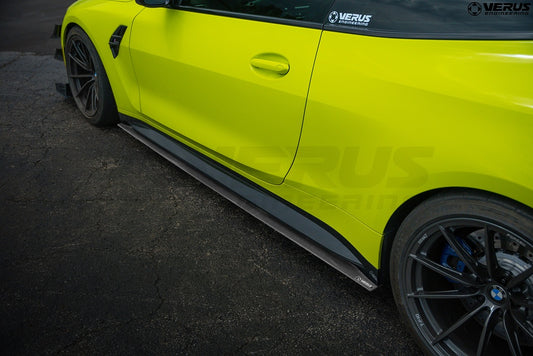 Carbon Polyweave Side Splitter Kit - G82 BMW M4