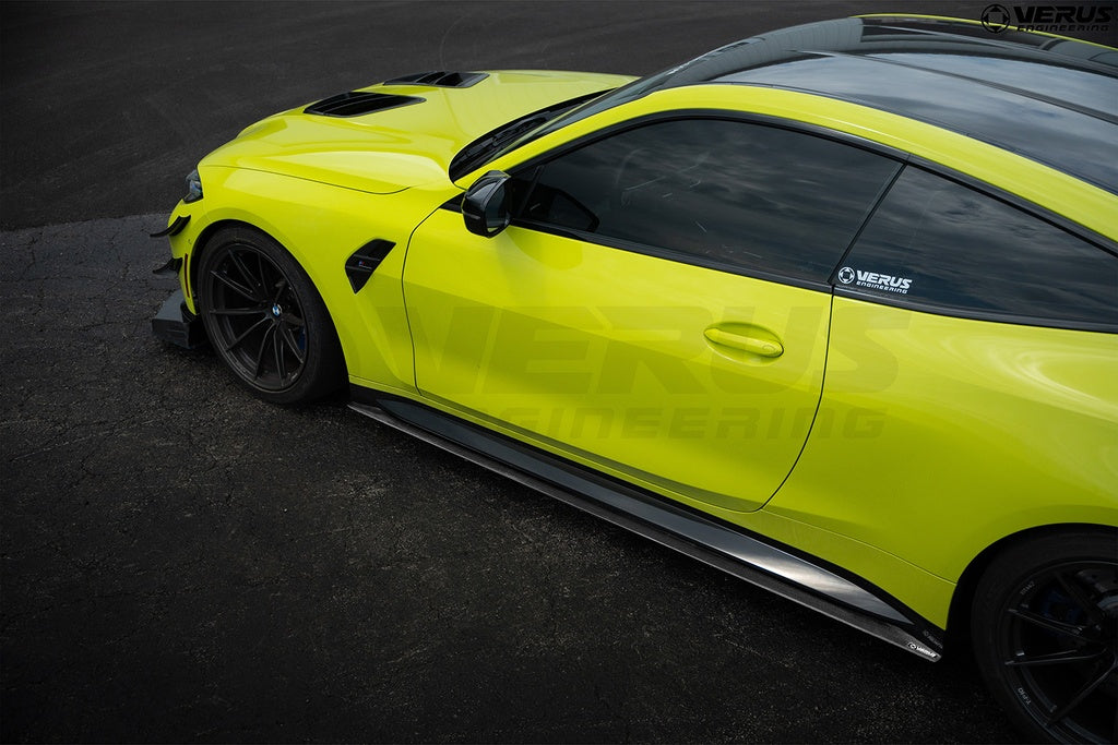 Carbon Polyweave Side Splitter Kit - G82 BMW M4