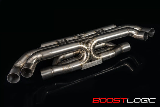 Boost Logic Porsche 992 Turbo Titanium Exhaust