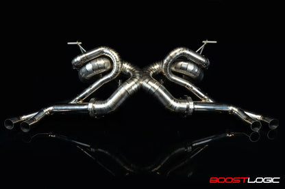 Boost Logic Titanium Exhaust (2016-2019 Audi R8)