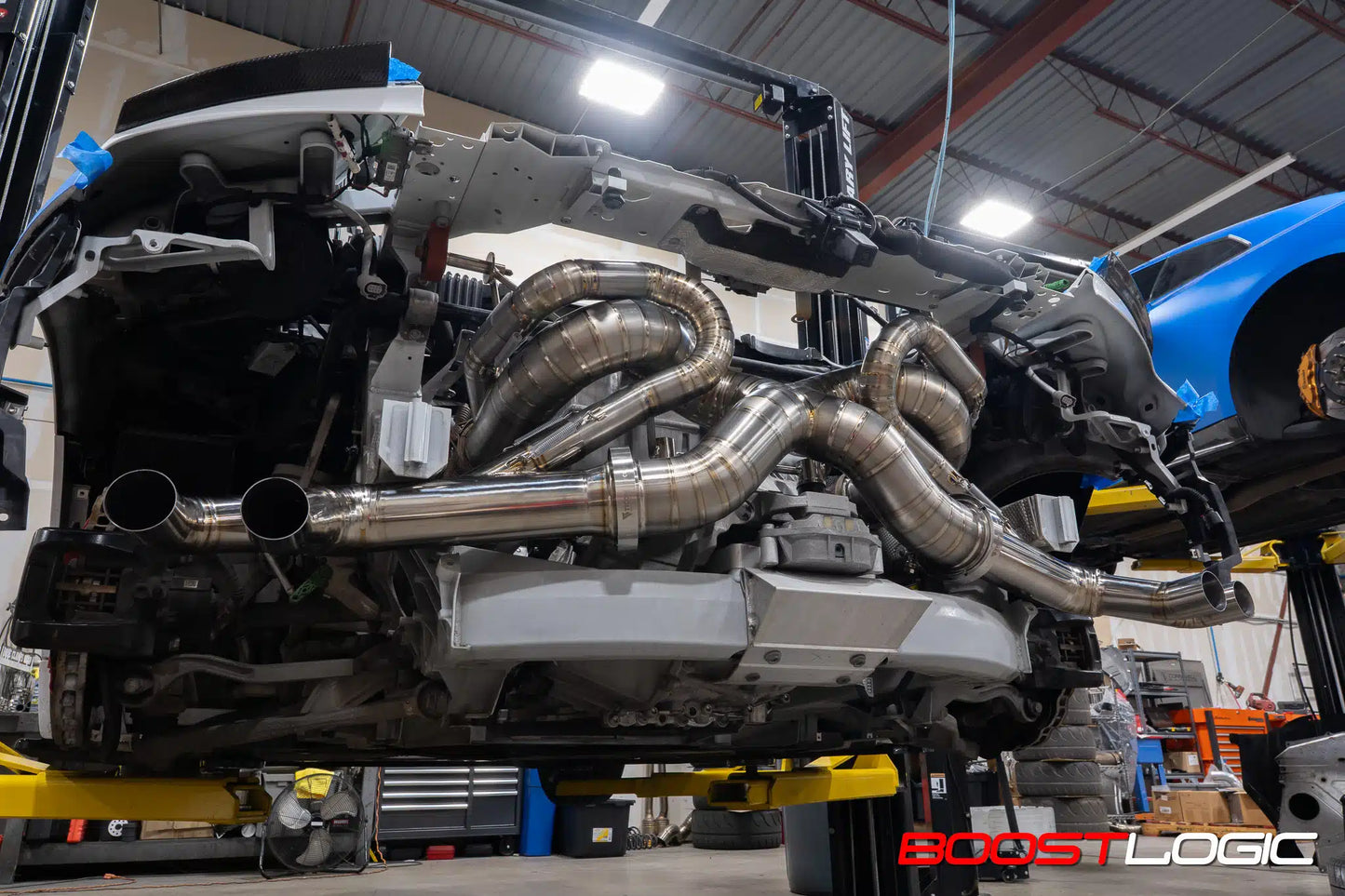 Boost Logic Titanium Exhaust (2016-2019 Audi R8)