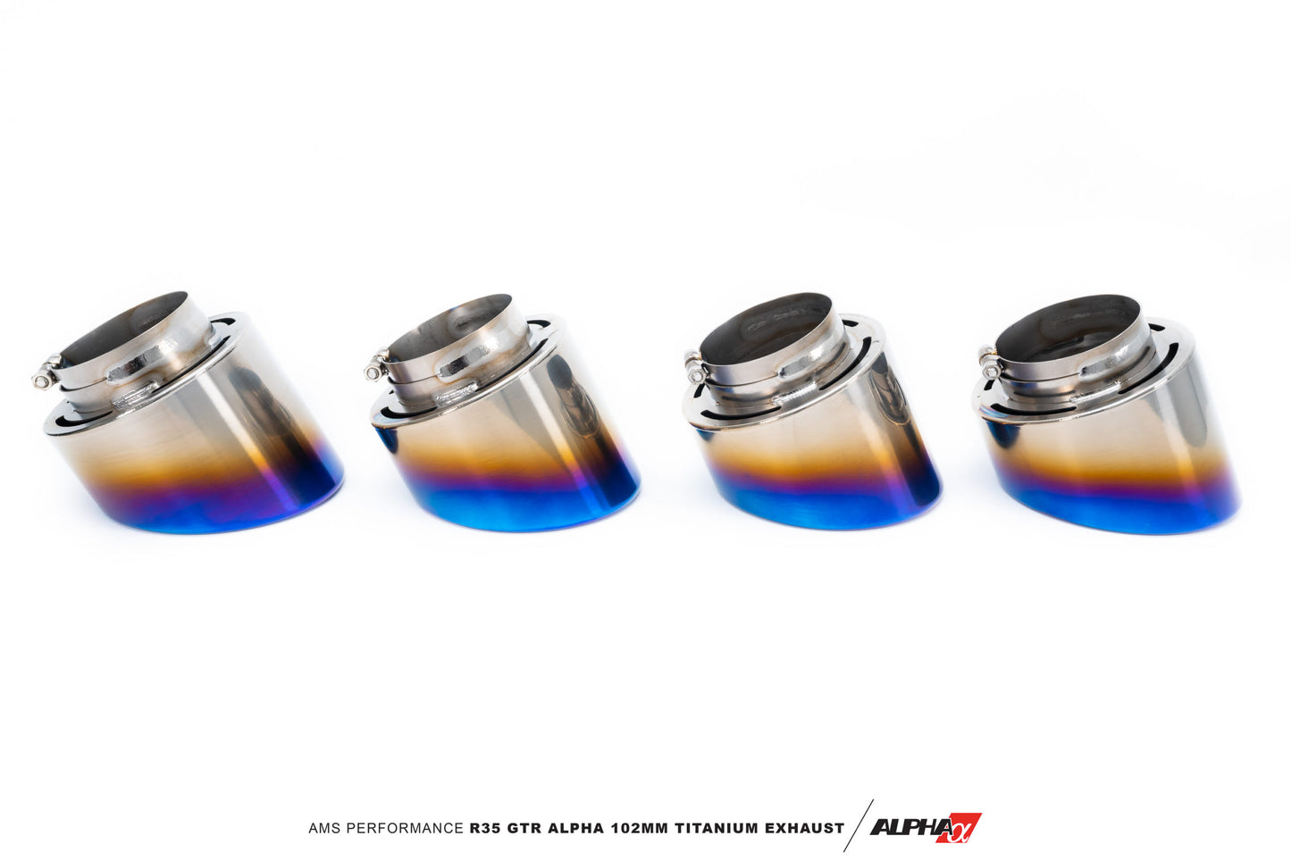 AMS Performance R35 GTR Alpha 102mm Titanium Exhaust