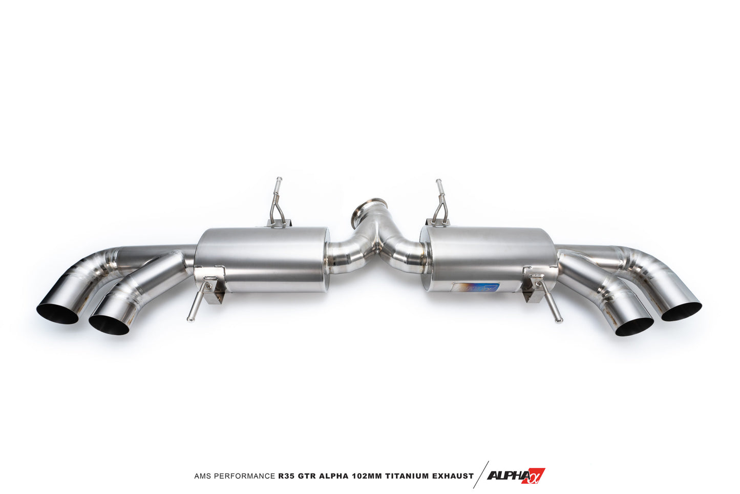 AMS Performance R35 GTR Alpha 102mm Titanium Exhaust