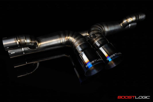 Boost Logic Titanium Center Muffler Porsche 991 GT3