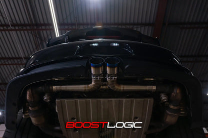 Boost Logic Titanium Center Muffler Porsche 991 GT3