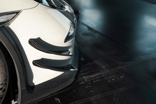 Dive Plane Kit, Dual Element - Porsche 991.1 GT3/GT3RS