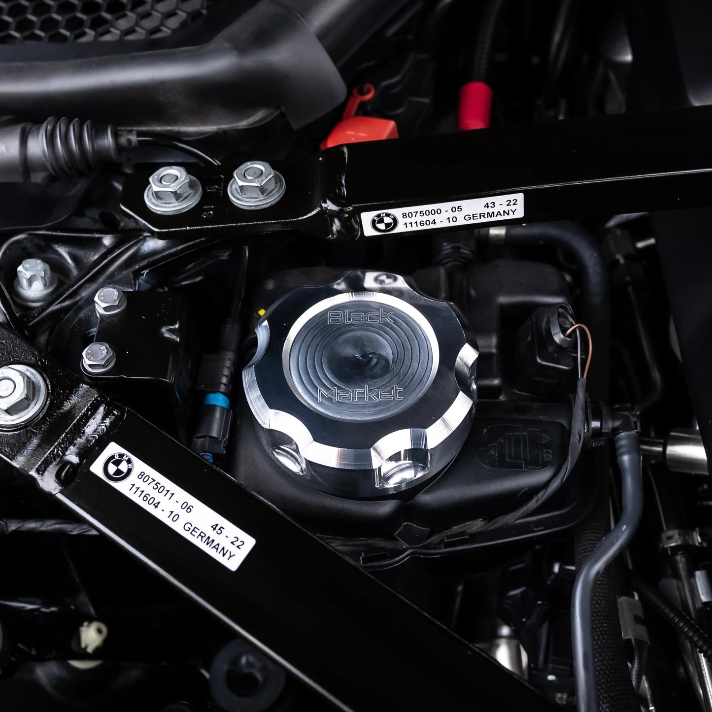 BMR B58 / S58 Billet Coolant Reservoir Cap Set