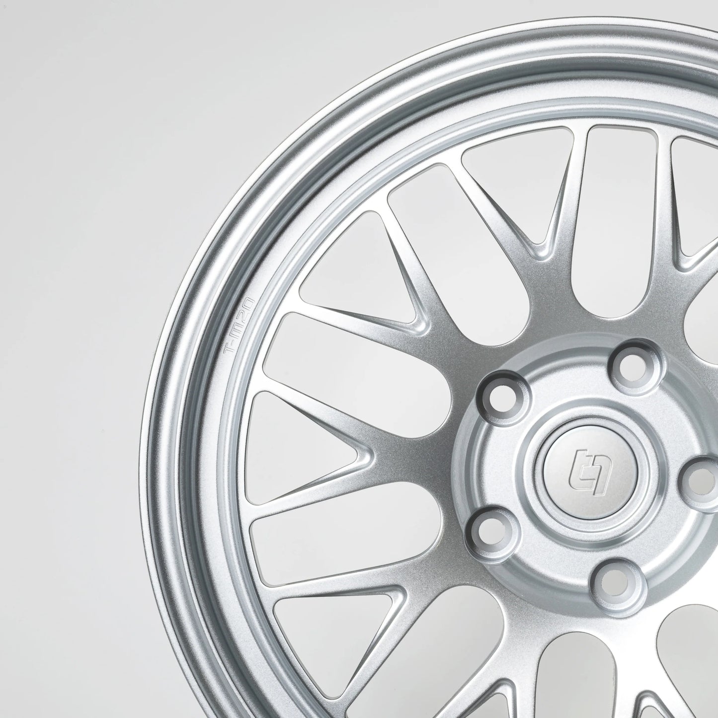 Titan 7 Flat Center Cap - Heritage Silver