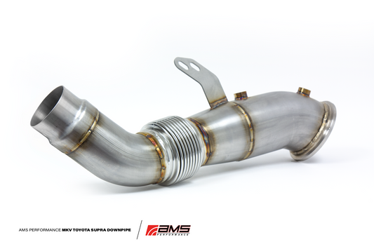 AMS PERFORMANCE TOYOTA GR SUPRA STAINLESS STEEL RACE DOWNPIPE