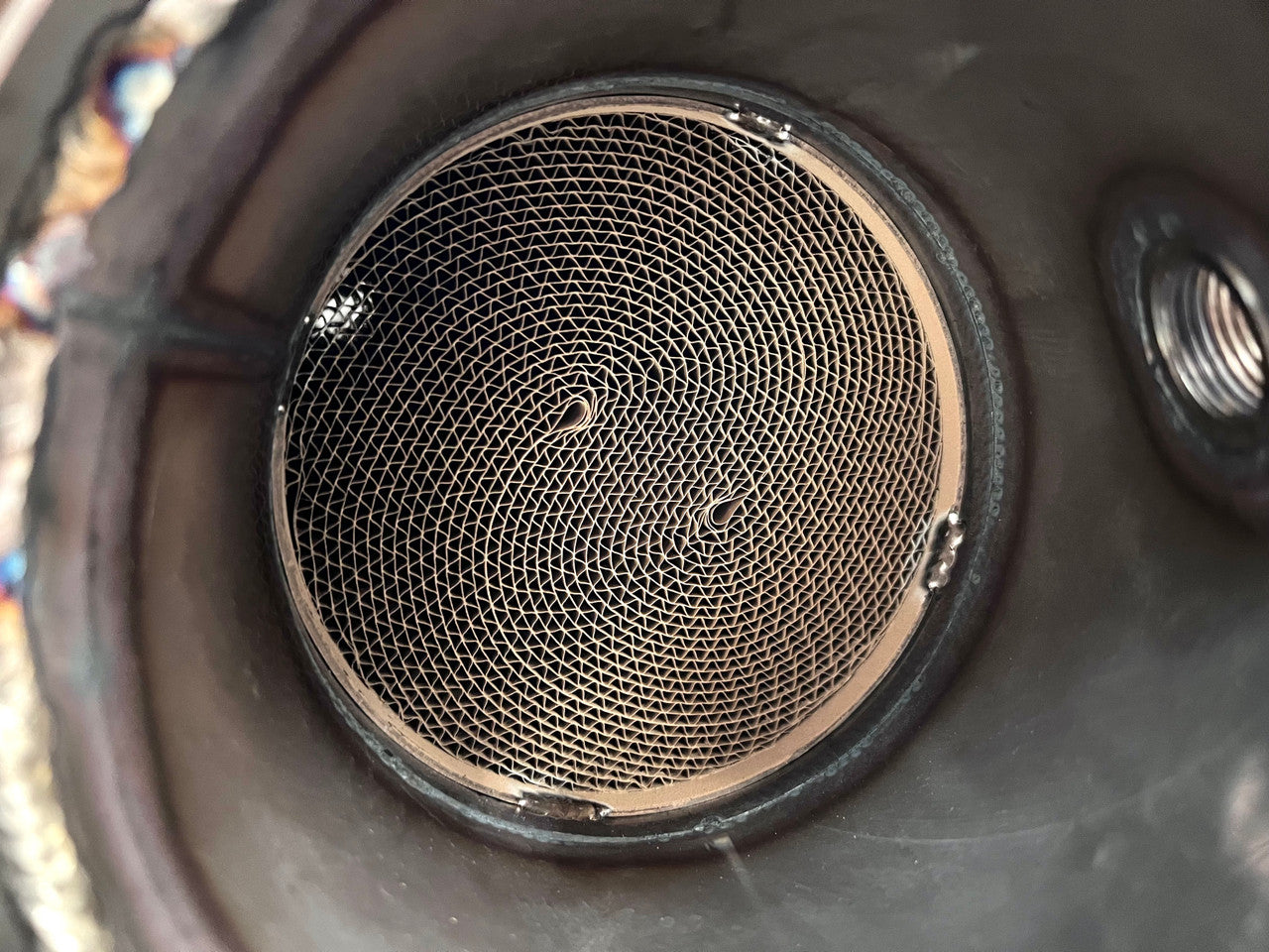 MAD B58 4.5" Catted Downpipe W/ Bracket