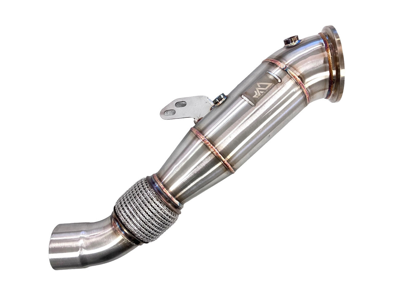 MAD B58 4.5" Catted Downpipe W/ Bracket