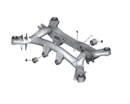 VERKLINE Rear Lightweight Tubular Subframe Toyota Supra A90 A91