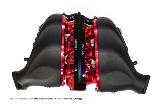 AMS Performance R35 GT-R Intake Manifold with Cast Aluminum Plenums