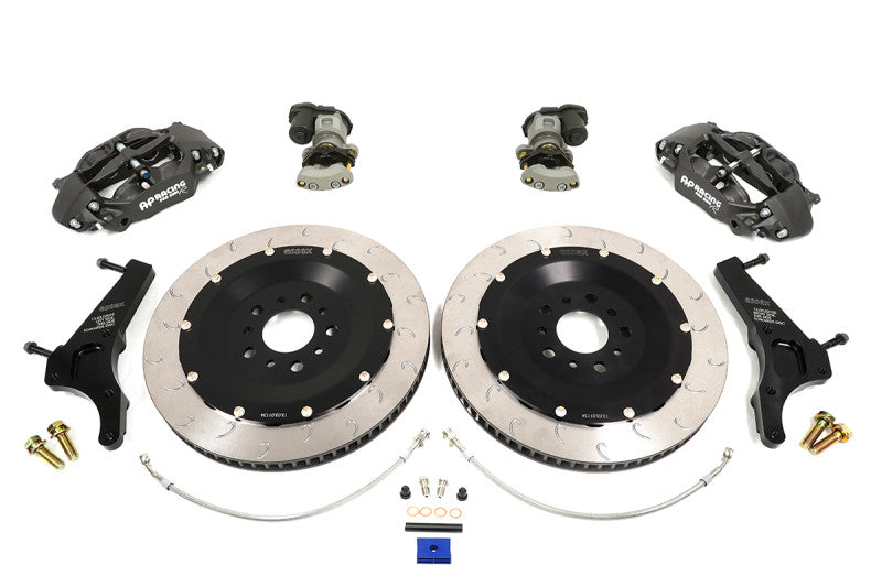 AP Racing by Essex Radi-CAL Competition Brake Kit With Electronic Parking Brake (Rear CP9450/365mm) - Mkv Supra
