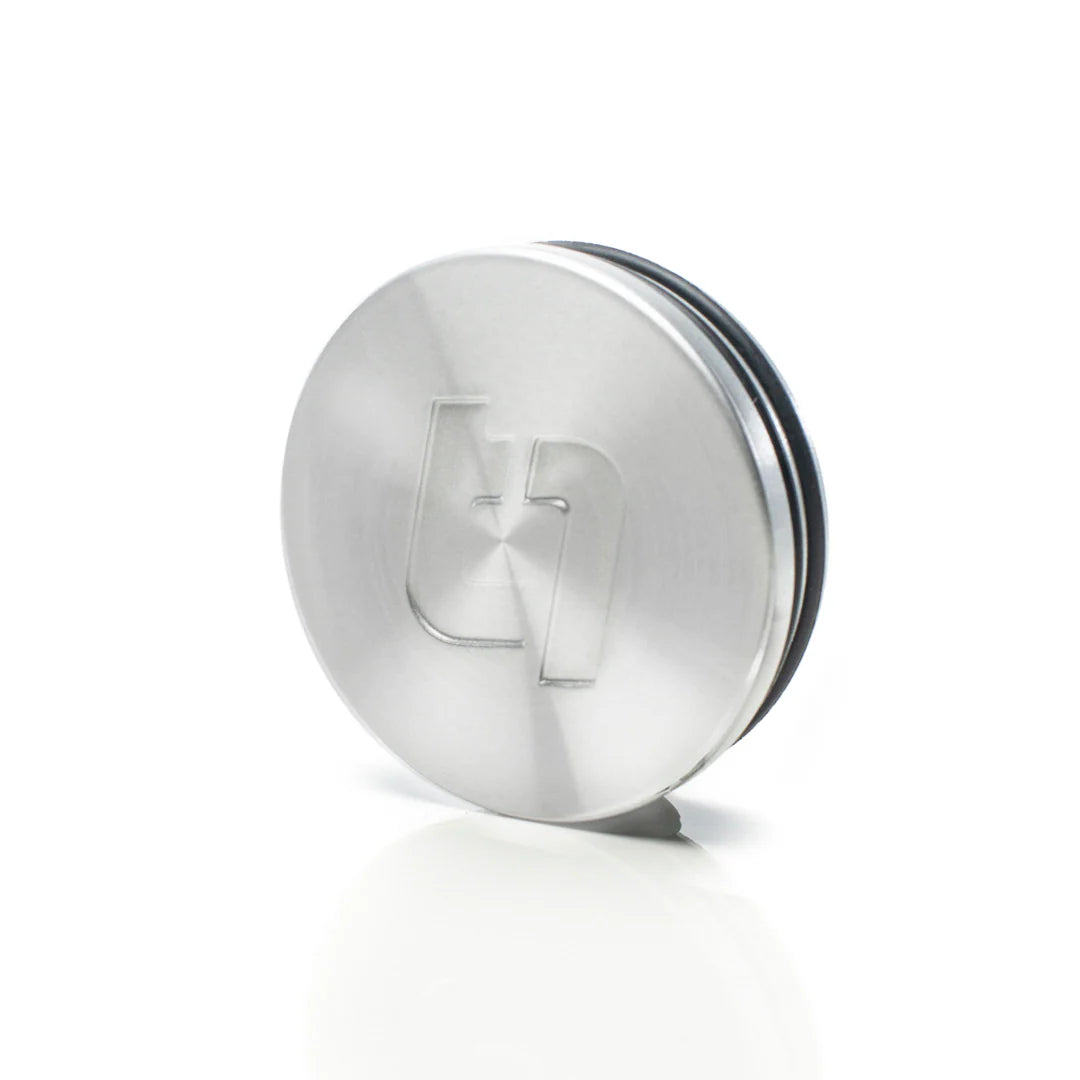 Titan 7 Flat Center Cap - Brushed Clear