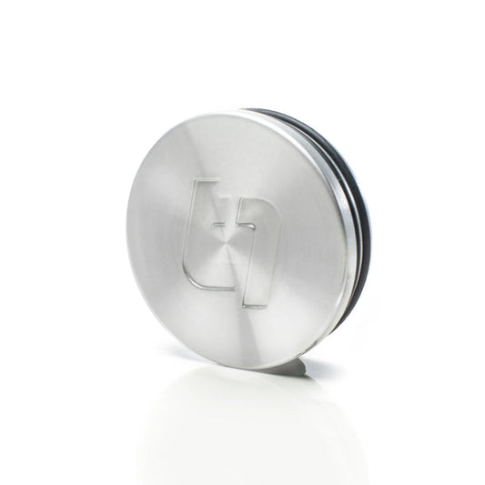 Titan 7 Flat Center Cap - Brushed Clear