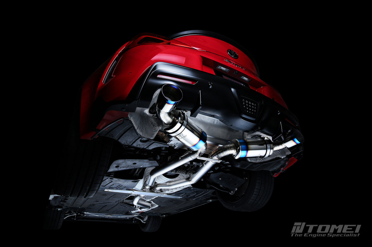 TOMEI FULL TITANIUM MUFFLER EXPREME Ti GR SUPRA TYPE-D (DUAL)