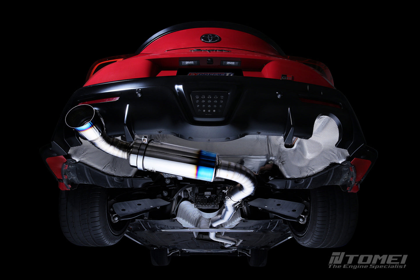 TOMEI FULL TITANIUM MUFFLER EXPREME Ti GR SUPRA TYPE-R (SINGLE)